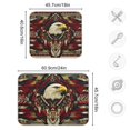 thumbnail image 4 of Yayeee Dish Drying Mat for Kitchen Counter 16"x18" Microfiber Absorbent Pad, Red Abstract Eagle, 4 of 7