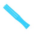 thumbnail image 4 of Bastón de masaje profesional portátil para terapia corporal, meridianos, masaje para el cuidado de la salud, azul, 4 of 14