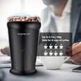 thumbnail image 3 of Aigostar Coffee Grinder Electric, 60g/2oz Large Capacity, Aigostar Coffee Bean Grinder Spice Grinder with One Touch Operation, Cleaning Brush Included, Black, 3 of 7