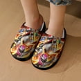 thumbnail image 7 of Kids Power Rangers Slippers Boys Girls Non-Slip Fuzzy House Slippers Warm Soft Plush Winter House Shoes Slip-On Shoes, 7 of 7