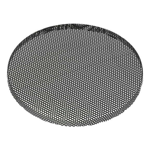 Unique Bargains 1 Pcs Universal 3.5 Inch Speaker Grills Mesh for Audio Subwoofer 100x6.5mm Grille without Frame Black
