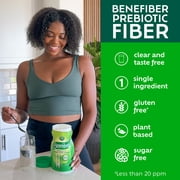 Benefiber Daily Prebiotic Glp-1 Friendly Fiber Supplement Powder, Unflavored -124 Teaspoons (8.7 Ounces)