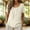 Beige women boho tunic tops a1, variant on Women Cotton Linen Round Neck Short Sleeve Embroidery Boho Casual Tunic Tops for Summer Loose Fit Party Tee Shirts Fashion Vacation Clothes, Blue M
