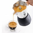 thumbnail image 3 of Bialetti - Nueva cafetera Brikka, Moka Pot, la única cafetera para estufas capaz de producir un espresso rico en crema, 4 tazas (6 onzas), aluminio y negro, 3 of 5