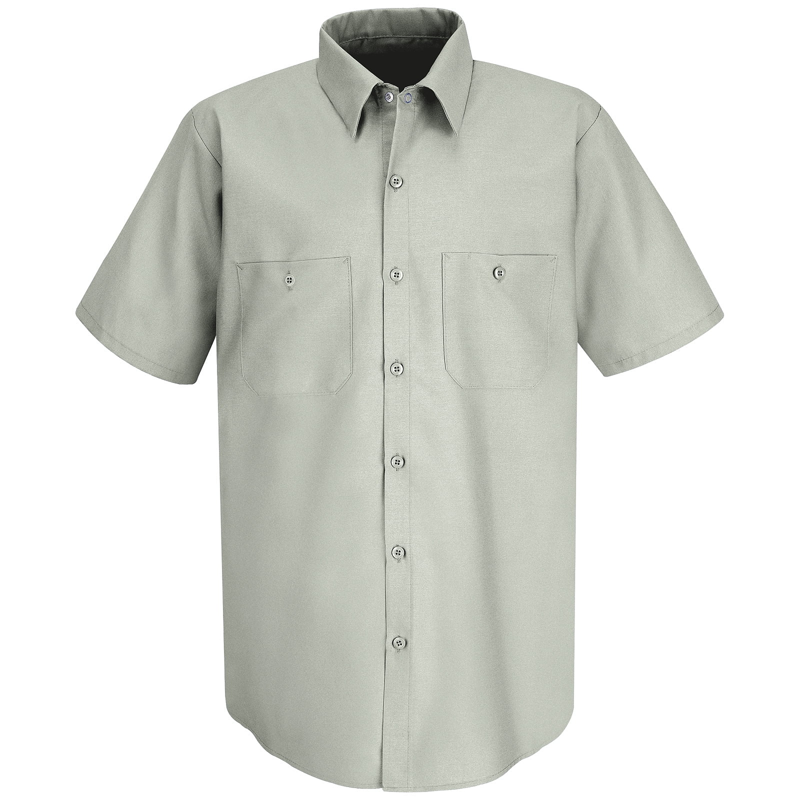 Red Kap® Men's Short Sleeve Industrial Work Shirt - Walmart.com