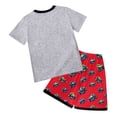 thumbnail image 5 of UAYOTSE Toddler Baby Boy 2 Piece Outfits Kids Short Sleeve T-Shirts Elastic Waist Shorts Summer Clothing Sets,Sizes 4-5 Years, 5 of 5