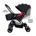 thumbnail image 2 of Carriola Reversible The Baby Shop Asiento Reclinable 3 Posiciones, Plegable y Ligera de Viaje Rojo, 2 of 8