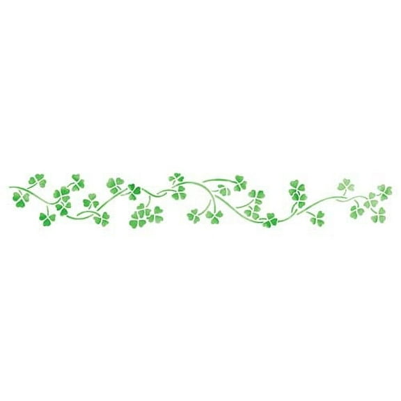 Shamrock Wall Stencil SKU #3144 by Designer Stencils