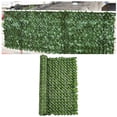 thumbnail image 3 of privacidad de hiedra artificial Pared Jardín Hoja Pantalla de privacidad para el patio trasero Bar de , Herba periliae G(50x300cm) CUTICAT Pantalla de valla de privacidad de hoja, 3 of 7