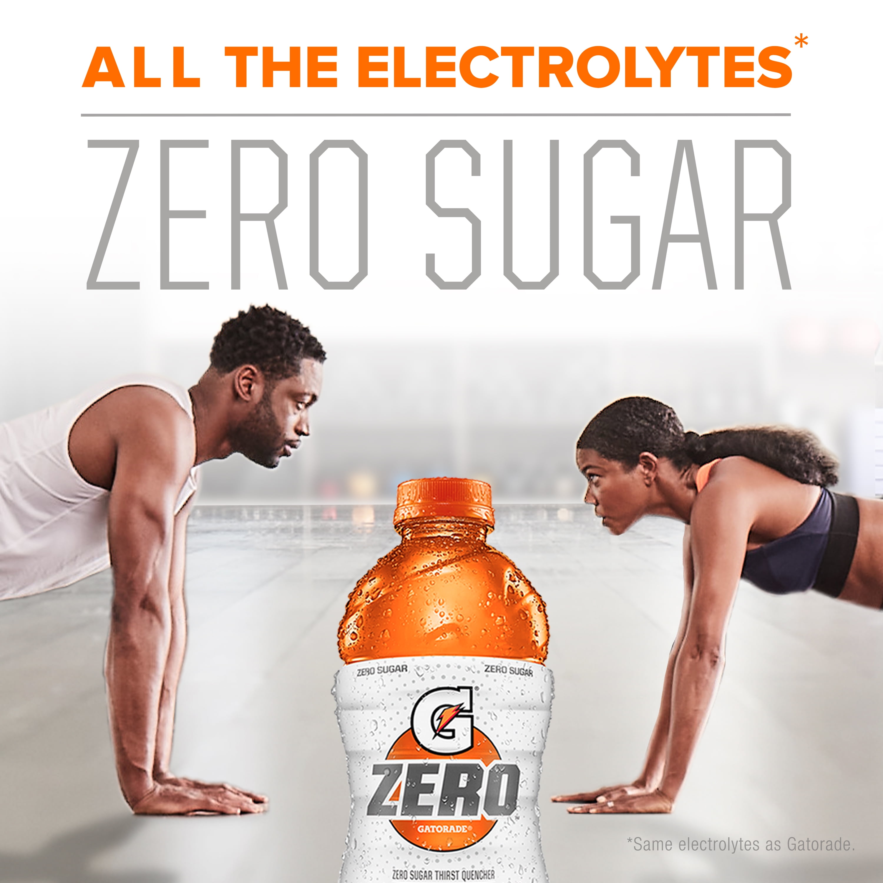 Gatorade G Zero Sugar Thirst Quencher Glacier Cherry Sports Drink, 20 fl oz, 12 Pack Bottles