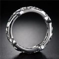 thumbnail image 4 of K-KED Gorgeous Women 925 Silver Cubic Zirconia Ring Wedding Delicate Jewelry Gifts Size 6-10-#1-6, 4 of 6