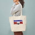 thumbnail image 3 of CafePress - Baseball Mom: Tote Bag - Unisex Canvas Tote Bag, Beige, 1-Piece, 3 of 7
