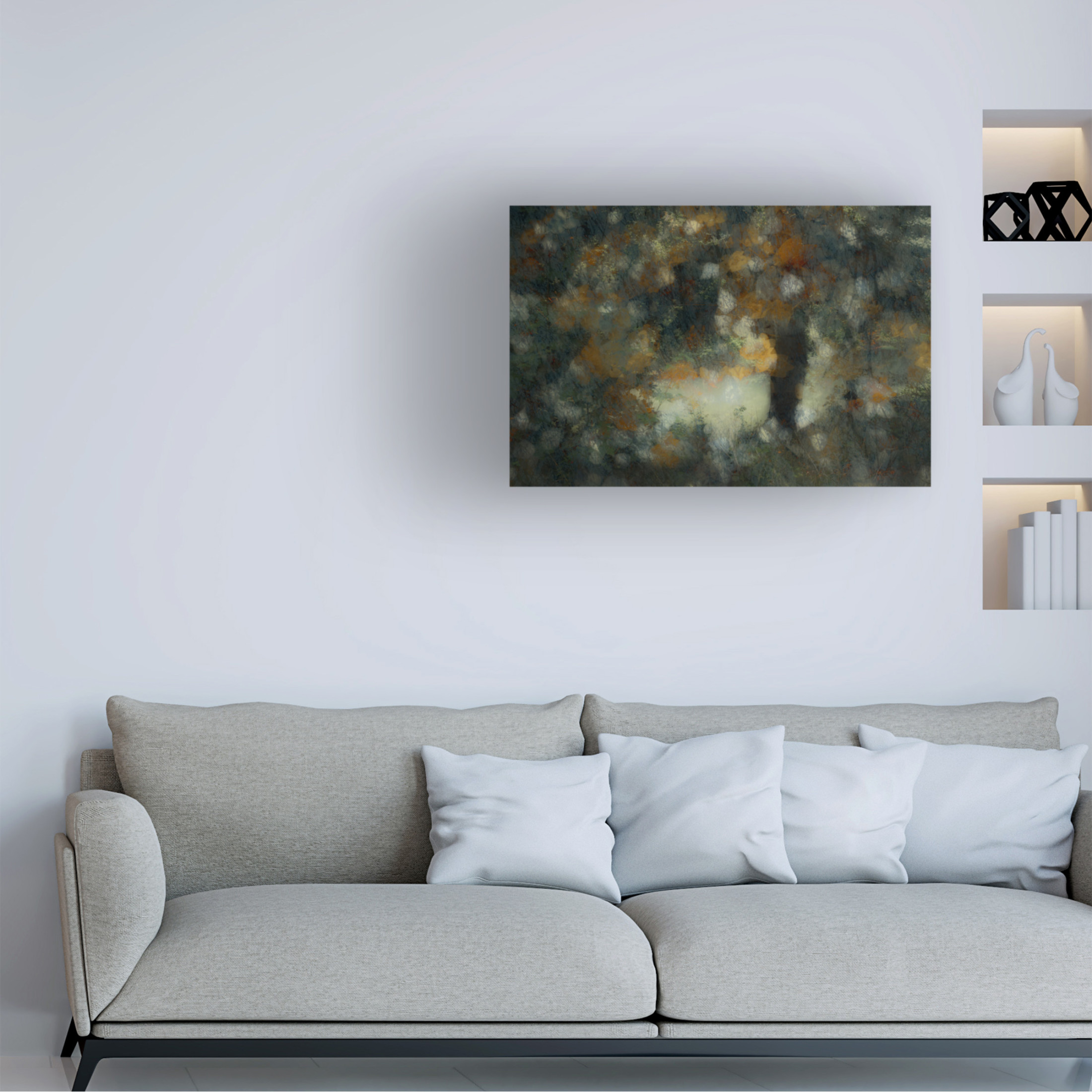 Canvas Wall Art - Fuyuki Hattori 'Look Through' Wall Art for Living Room, Bedroom, or Office Décor by Trademark Fine Art - 47 x 30 Inches