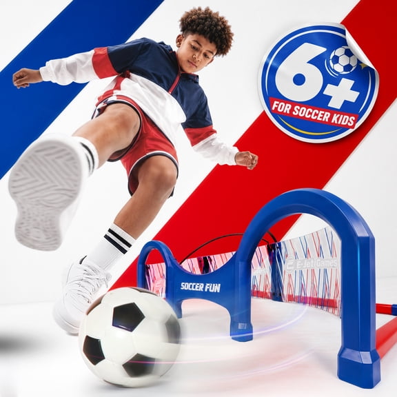 E-Jet Games Soccer Fun Arcade Indoor Practice Game for Kids, Non-Electronic