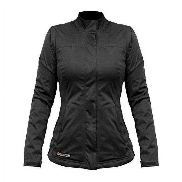 ANSAI MOBILE WARMING Black Heated Jacket Women’s Size Large Full Zip (no  Battery