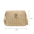 thumbnail image 2 of BLEEUS Women Bag Korean Straw Shoulder Bags Women Woven Crossbody Handbags Straw Bag, 2 of 10