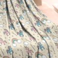 thumbnail image 3 of Cartoon Unicorn Rainbow Star Magic Wand Cloud Blanket,Comfortable Soft Flannel Throw Blanket,All Season,Warm Lightweight Blankets for Sofa Bed Couch Living Room Chair,30"x40", 3 of 4