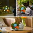 thumbnail image 6 of Goodeco Cat Outdoor Decor 5.1 inch Garden Statue LED Solar Lights, 6 of 7