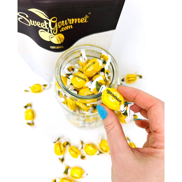 SweetGourmet Gocce Sicilian Lemon Filled Hard Candy, 2 Pounds
