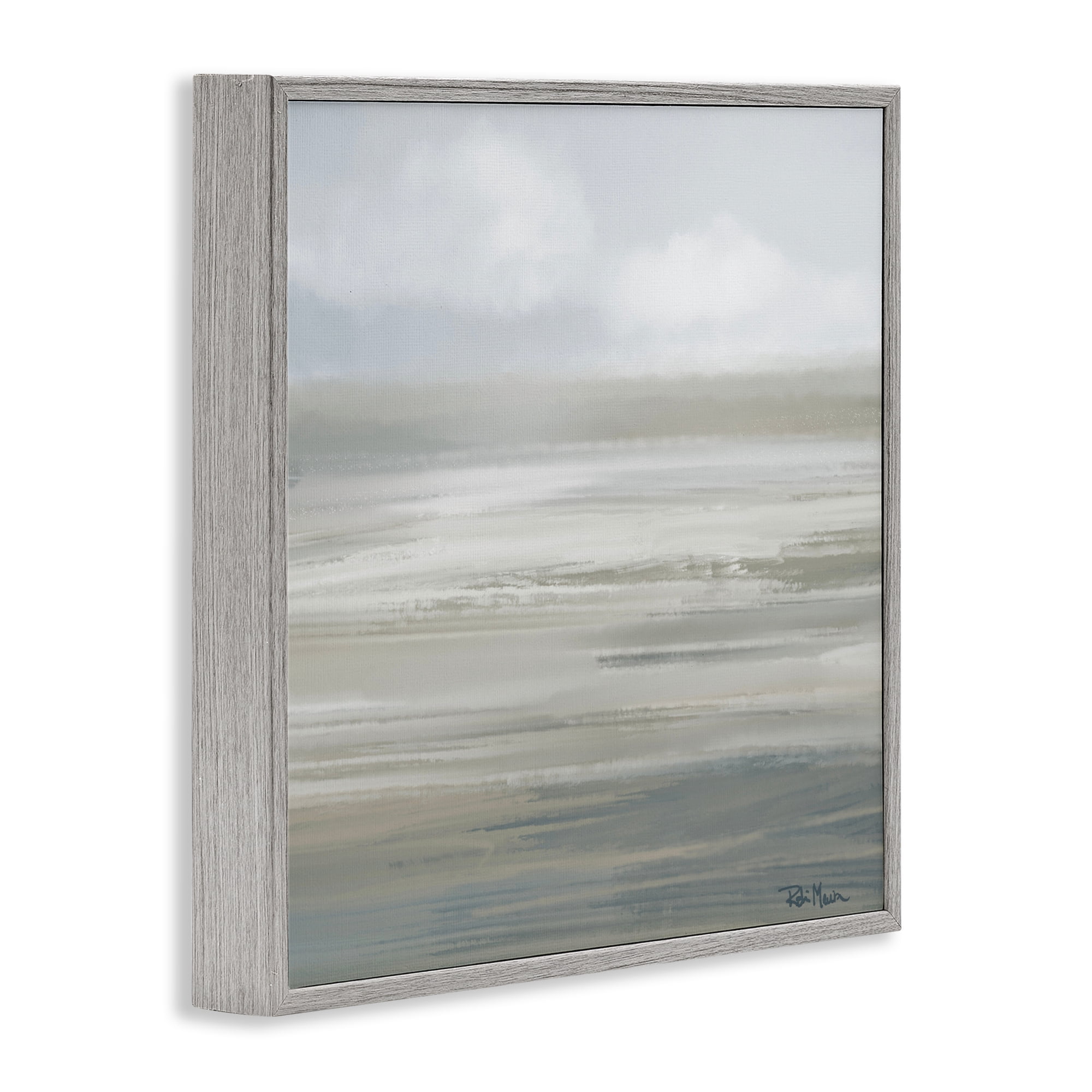 Stupell Industries Mid Afternoon Landscape Gray Framed Giclee Art, design by Robin Maria