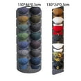 thumbnail image 2 of 3 Piece Felt Hat Holder Wall Storage Bag Set for Easy Organization, 2 of 8