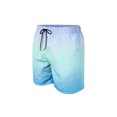 thumbnail image 7 of Nuoqisi Men's Gradient Print Surf Trunks with Mesh Lining - Quick-Dry Peach Skin Beach Shorts with Pockets and Drawstring, 7 of 7