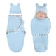 thumbnail image 2 of Saco de dormir para bebé con gorro Pañuelos para eructar para bebé recién nacido hechos de cómodo algodón orgánico, saco de dormir para bebé niña niño 0-3 meses, 2 of 8