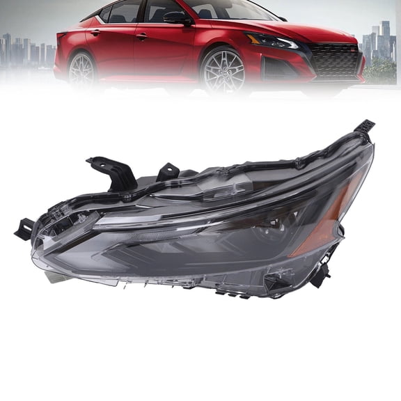 For 2023 2024 Nissan Altima Full LED Headlight Lamp Assembly Left Side Black