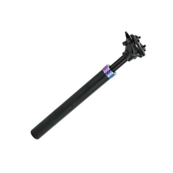 Unique Bargains Bike Seat Posts 30.9x350mm Suspension Shock Absorber Black Assorted Color