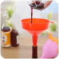 thumbnail image 6 of Multipurpose Plastic Pour Oil Funnel for Car Tanks Engine Oil Water Liquid Automotive Tool, 6 of 8