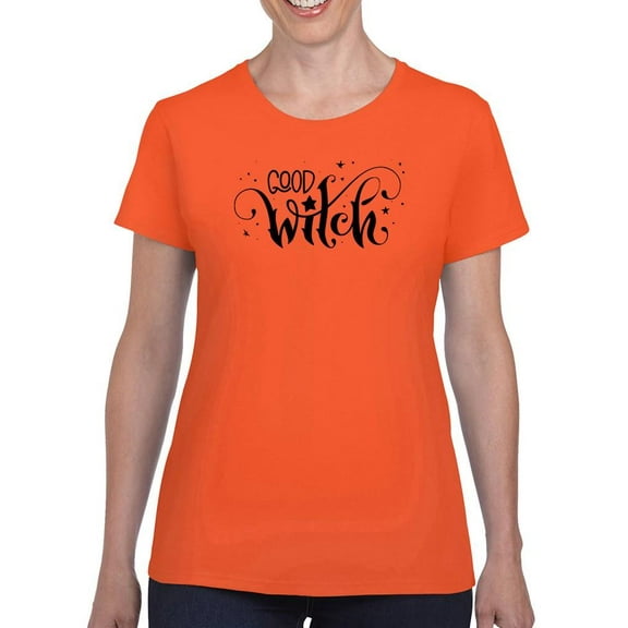 Good Witch. Glitter And Stars T-Shirt Women -Image by Shutterstock, Female Small