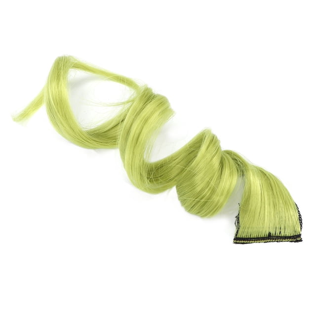 Curly Hair Extensions Clip In, 5pcs 55cm Curly Wavy Hairpiece Clip Multi Colors Party Highlights Clip In Colorful Synthetic Hair Extensions with Clips for Women and Girls