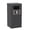 Black, variant on Fazzn 40 Gallon Resin Outdoor Trash Can, Waterproof Bin with Recycle Labels & Bag Lip Lock for Patio Kitchen Backyard Deck, Black