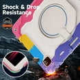 thumbnail image 5 of Iokmax for iPad Pro 12.9 inch Case (6th/5th/4th/3rd generation)with Screen Protector for Kids, 360 Kickstand,Handle, Pencil Holder,Shoulder Strap[15ft Drop Protection]Heavy Duty Rugged 12.9 iPad Case, 5 of 7