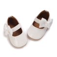 thumbnail image 4 of nvzhuang Baby Girls Moccasinss Bowknot Decor Soft Sole Flats Shoes  Non-Slip Summer Princess Shoes, 4 of 8