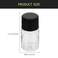 thumbnail image 7 of OUNONA 50-Pack Clear Small Sample Bottles with Screw Caps, Empty Portable Liquid Containers for Travel and Storage, 7 of 7