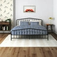 thumbnail image 3 of Novogratz Bushwick Metal Bed, King, Black, 3 of 20