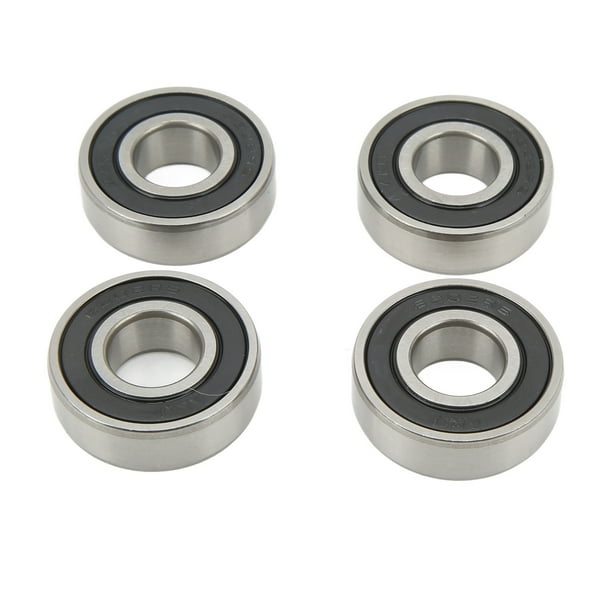 6202RS Steel Bearing Set, Mini Bike Wheel Bearing Quiet Operation