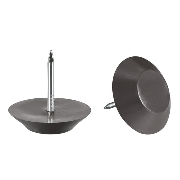 Protector de patas de silla y mesa de muebles 22mm Diámetro Marrón 70pcs