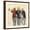 Brown Frame, variant on Art.com Jazz Trio II Art Print by Samuel Dixon, Brown Frame Wall Art, 29" x 29"