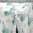 thumbnail image 4 of Botanical Dog Crate Cover, Watercolor Leaves and Herbs Motif Spring Inspirations in Aquarelle, Easy to Use Pet Kennel Cover Small Dogs Puppies Kittens, 7 Sizes, Seafoam and Pale Green, by Ambesonne, 4 of 6