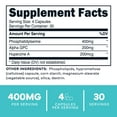 thumbnail image 2 of Type Zero Phosphatidylserine 3X Strength Nootropics Brain Support Supplement w/Alpha GPC, Huperzine A & Phosphatidylserine - Clean Focus & Memory Supplement for Brain Pills, 2 of 6