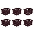 thumbnail image 1 of Sterilite Stackable File Storage Crates with Integrated Handles, (6 Pack), 1 of 10