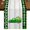 Green Grey, variant on Table Runners 72 Inches Long Dress Scarves, St. Patrick's Day Farmhouse Kitchen Table Runner, Coffee Tablerunners, Spring Lucky Grass Truck Gray Wood Plaid 14x72 Inch