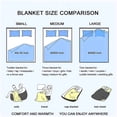 thumbnail image 7 of Opossum Blanket Gifts Cute Possum Stuff Blanket Throw Plush Lightweight Cozy Soft Flannel Animal Bedding Opossum Gifts for Women Adults Sofa Couch Bed Room Decor 50"X40", 7 of 7