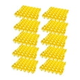 thumbnail image 1 of Abbracc 30 Grid Egg Tray Egg Storage Container Egg Organizer Rack Stackable Reusable Egg 5pcs Yellow, 1 of 9