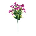 thumbnail image 1 of Vibrant 10-Bundle Artificial Flowers: Lifelike Morning Glory & Eucalyptus Decor, 1 of 8