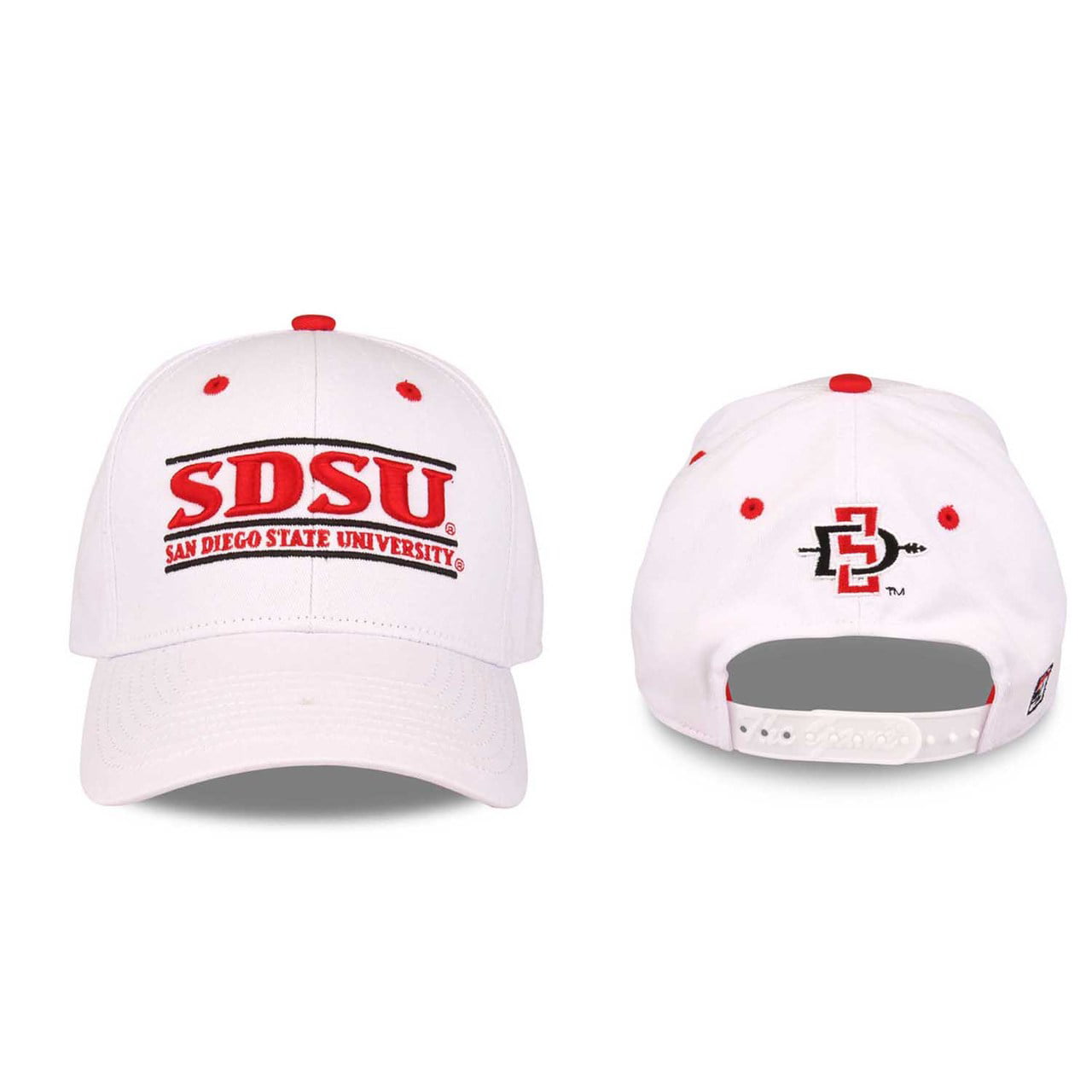 Oklahoma State Cowboys Adult Game Bar Adjustable Hat White, 