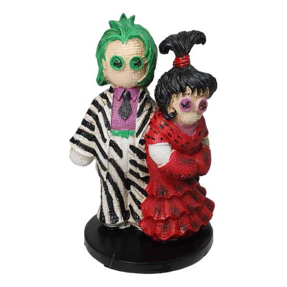 Gothic Dead Beetlejuice And Lydia Romance Halloween Pinheads Monster Figurine