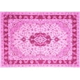 thumbnail image 1 of Ahgly Company Indoor Rectangle Persian Pink Traditional Area Rugs, 2' x 5', 1 of 4